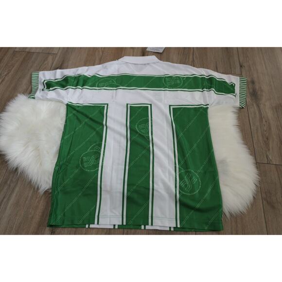 NWT Vintage Xara Collared Polyester Football Soccer Shirt Jersey Men's Large - Picture 9 of 9
